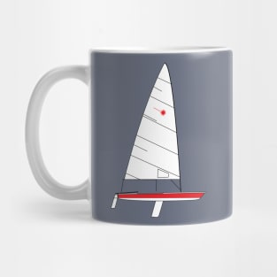 Laser Sailboat Mug